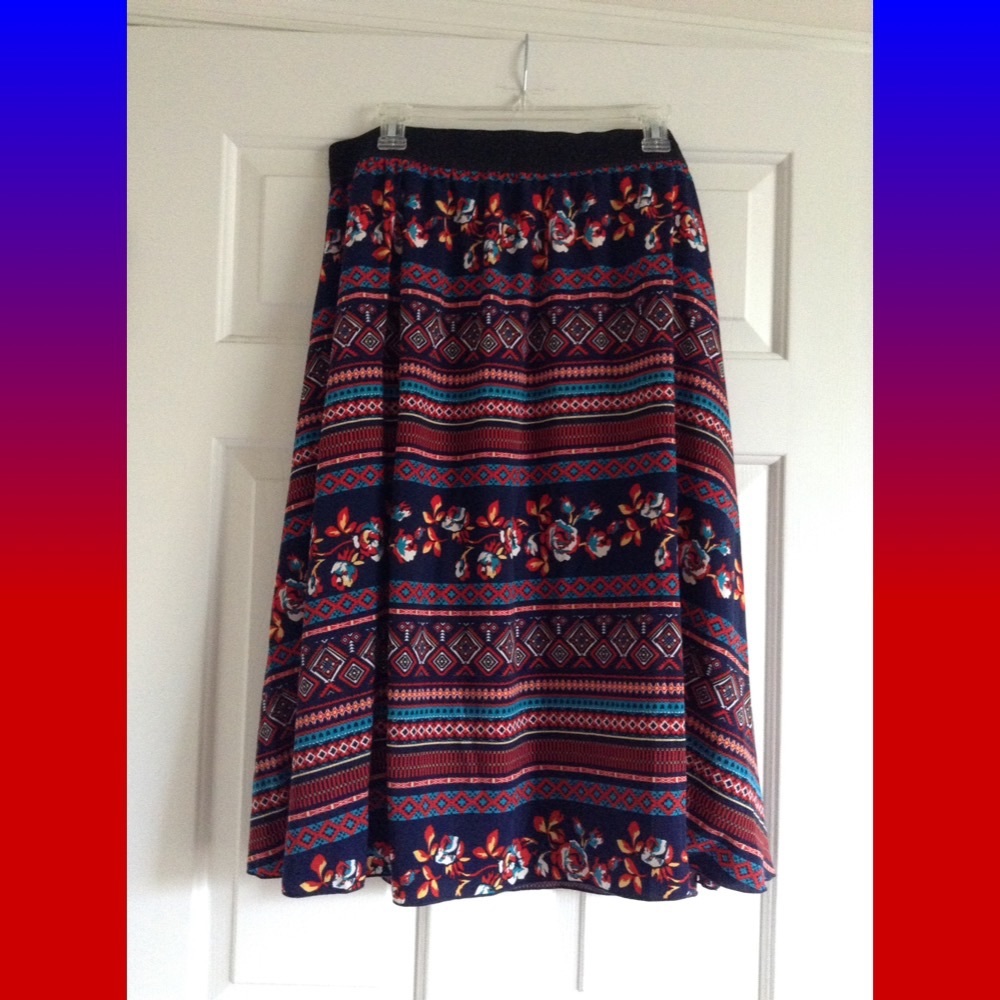 NWOT LLR 2xl Folk/Peasant Pattern Lola